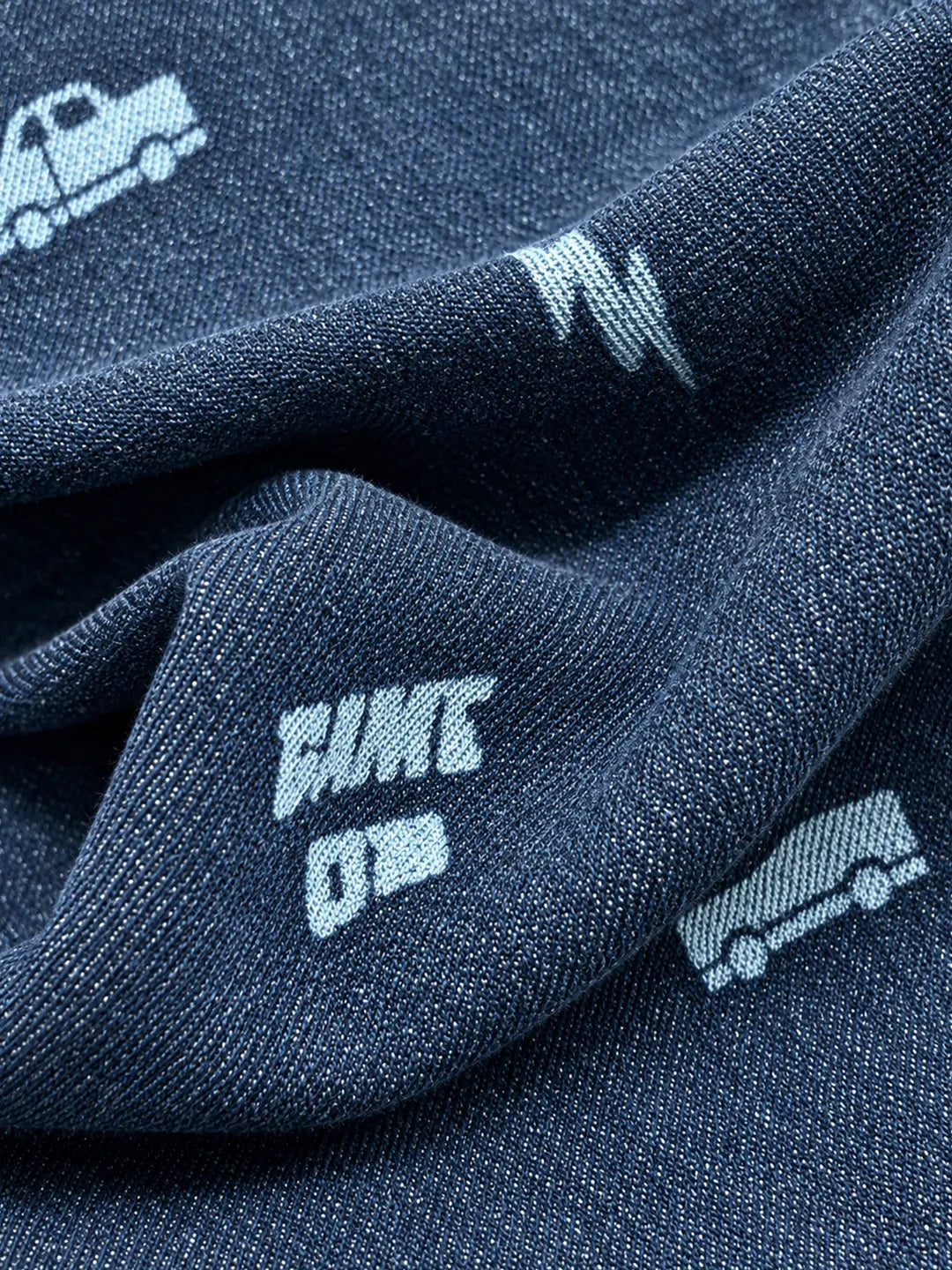 Neon Drawcord Denim