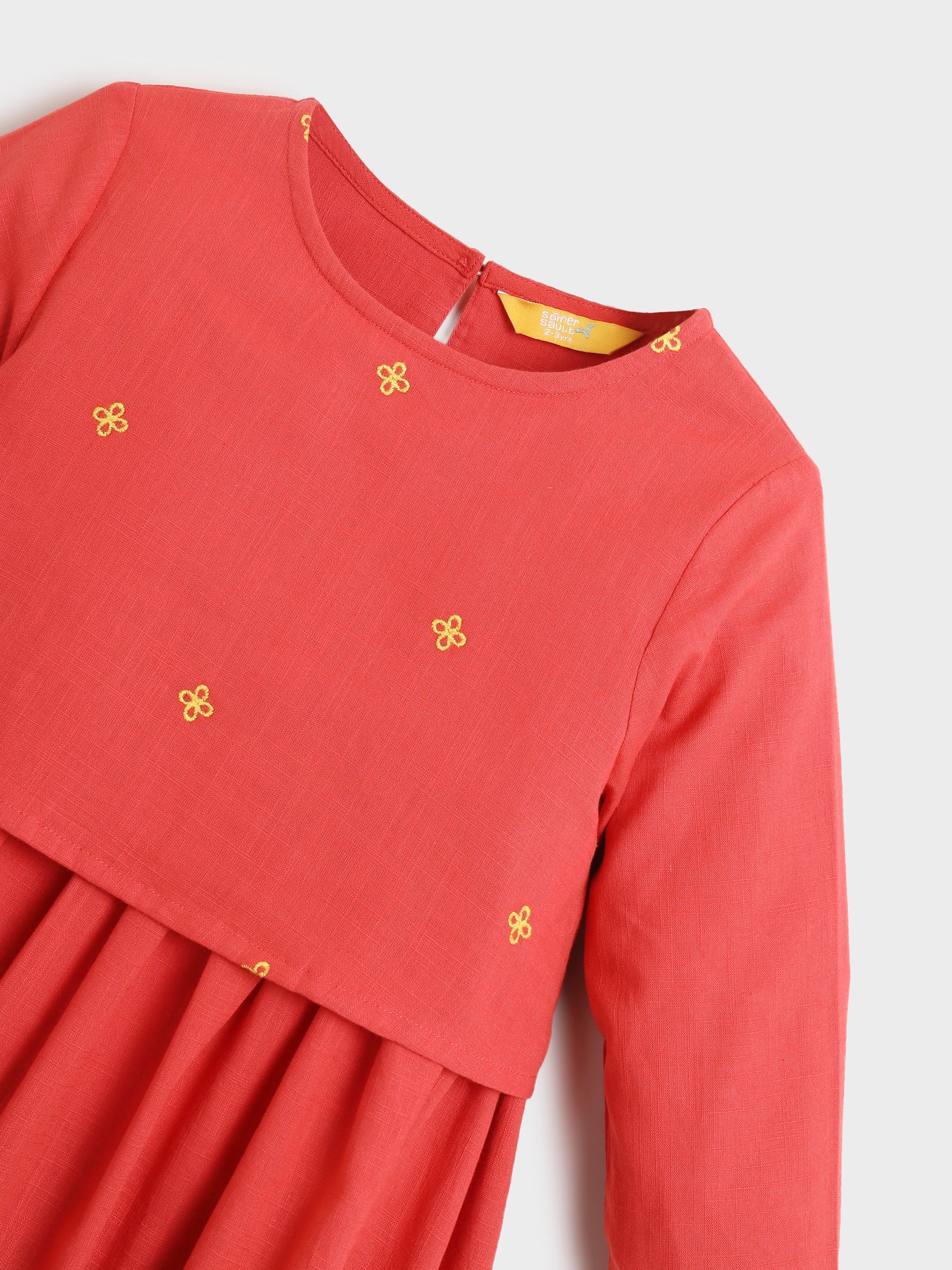 EMBROIDERED DRESS