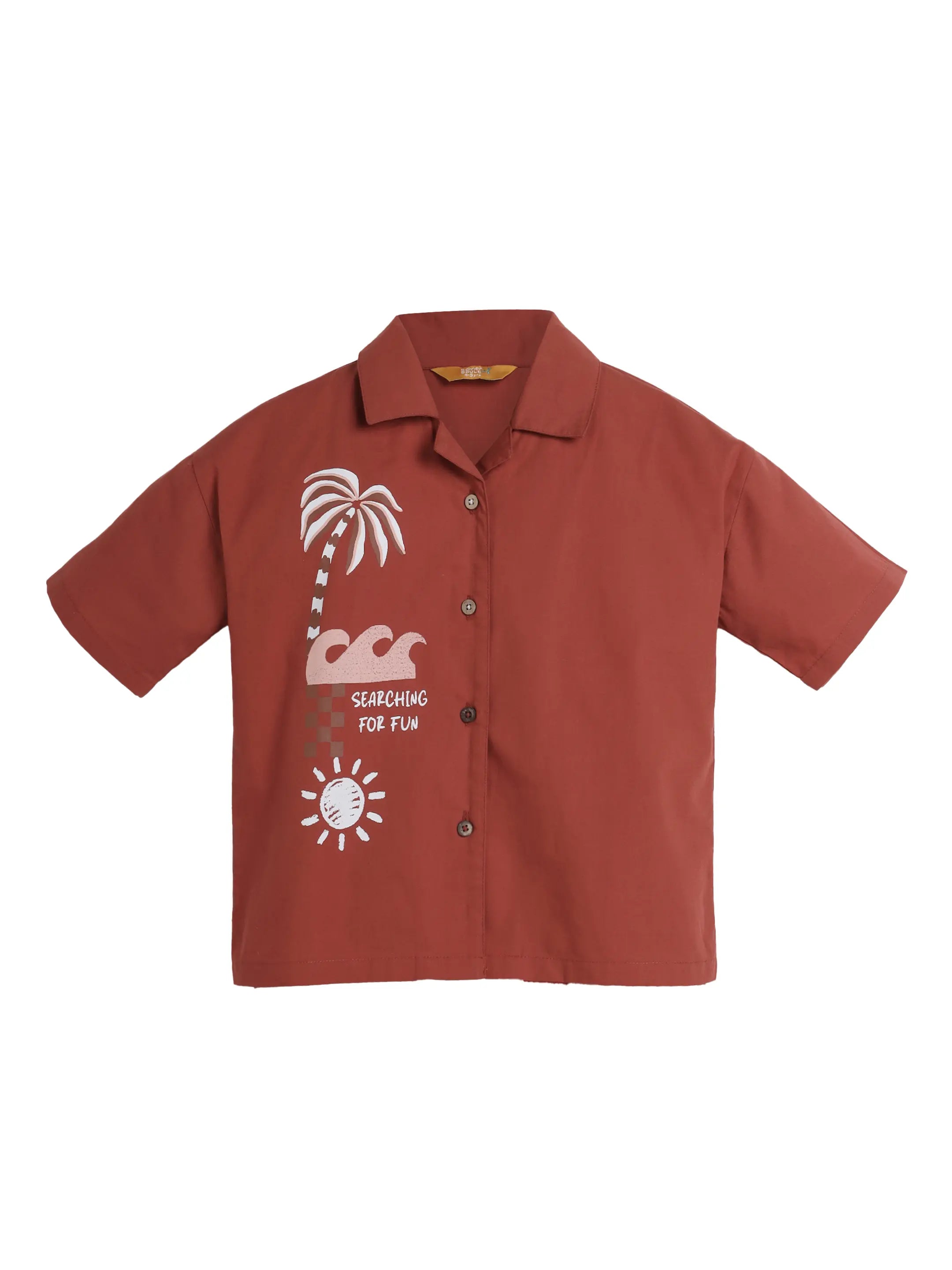 Printed Cotton Shirt