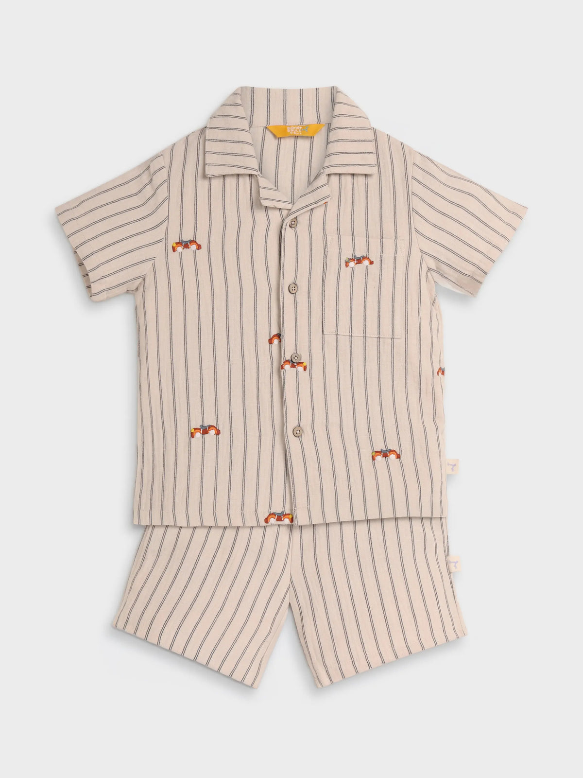 Desert Stripe Night Suit Set
