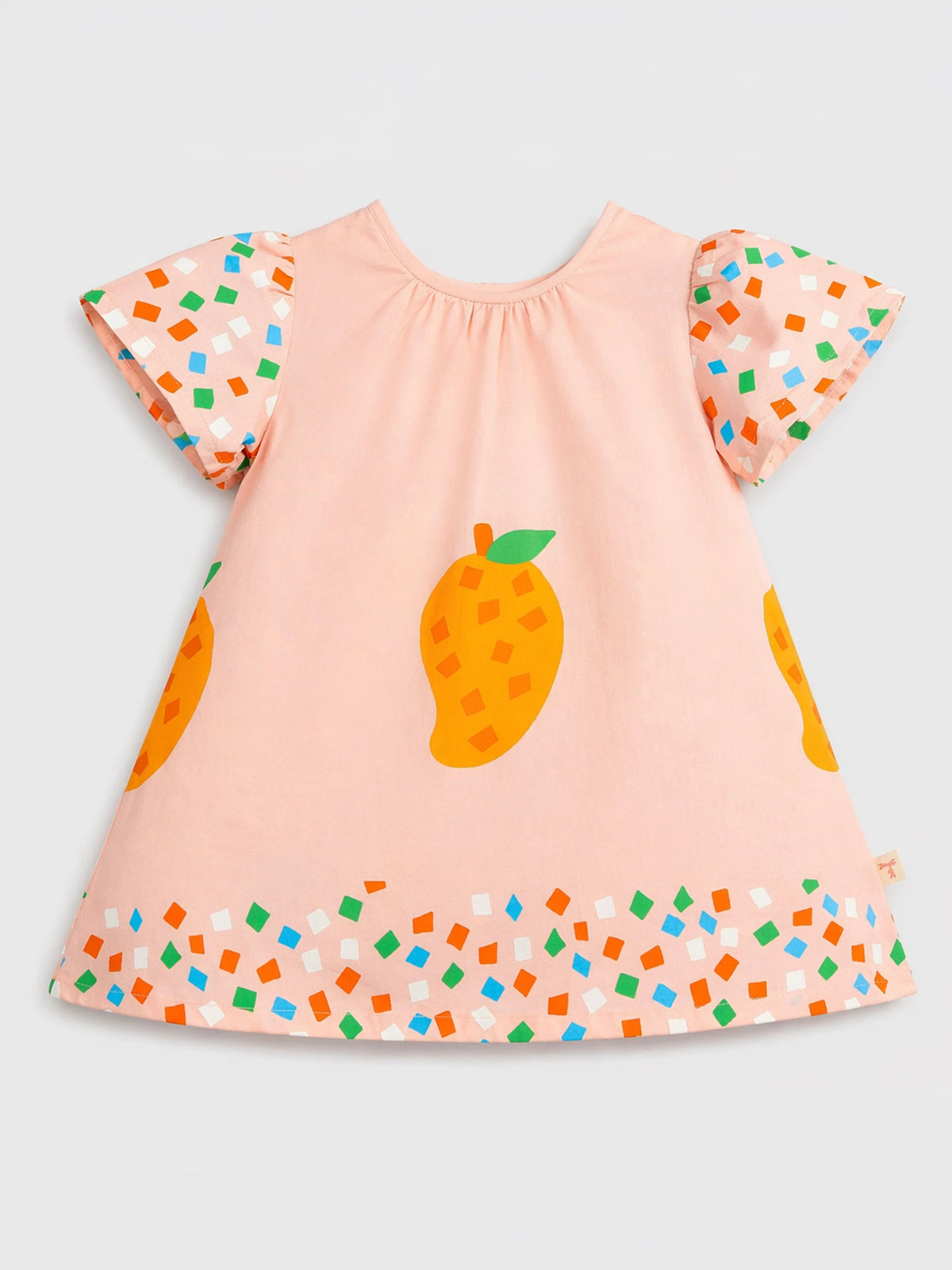 Printed Mango Dress