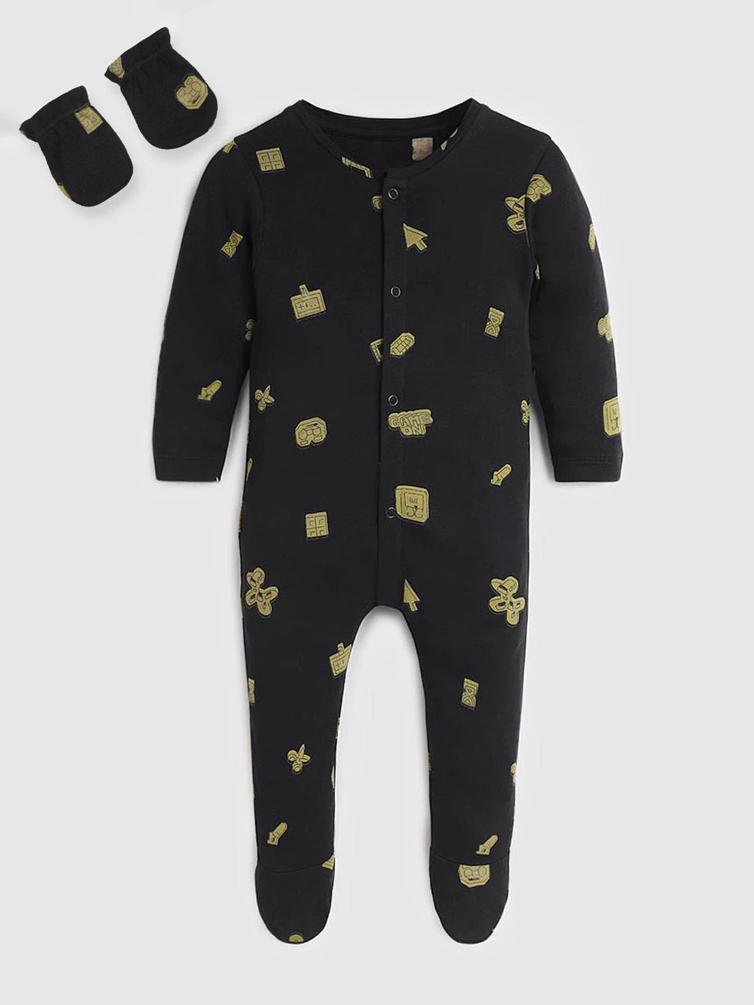 Game Over Cotton Sleepsuit
