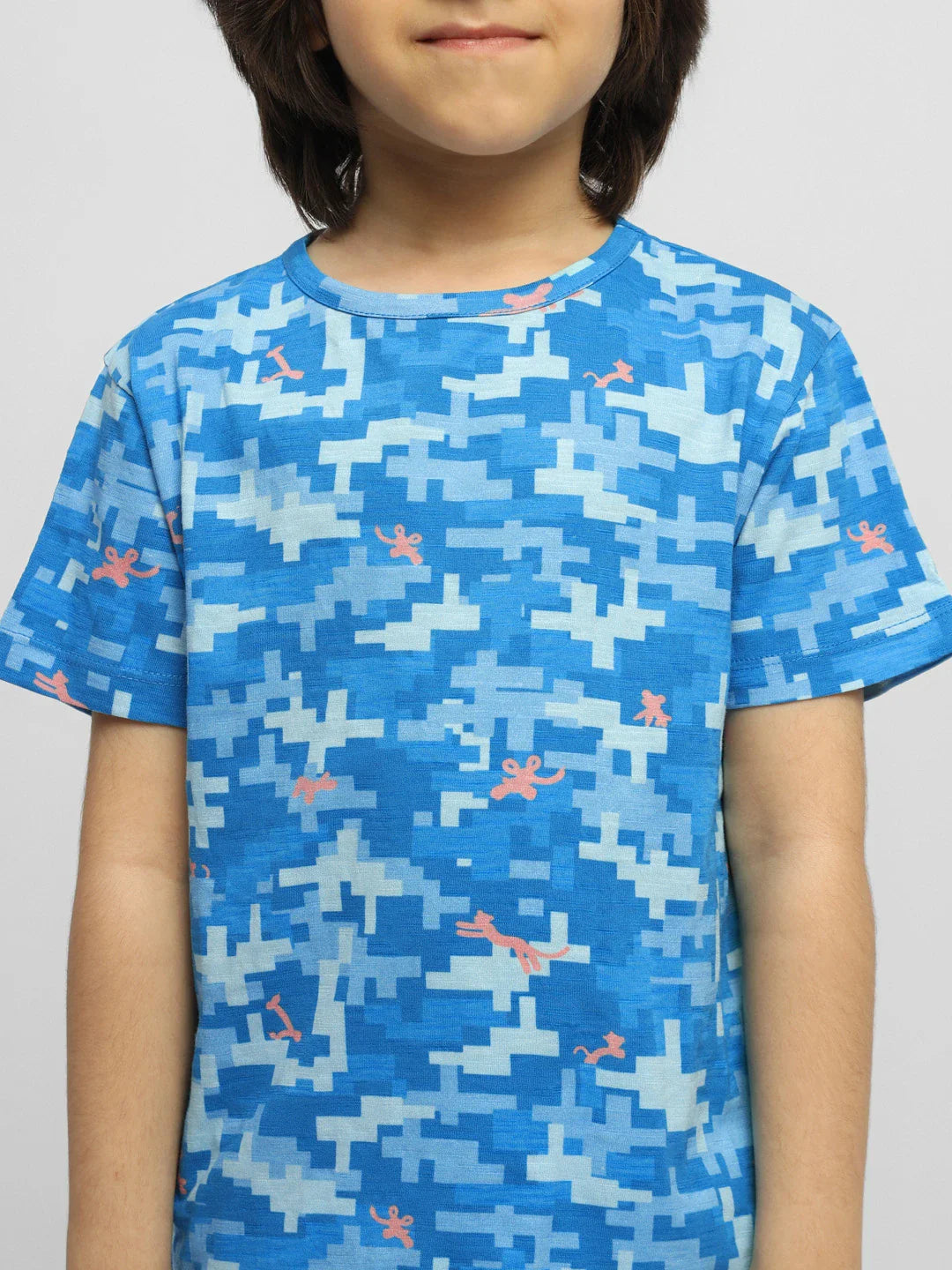 Happy Camouflage Cotton Tee