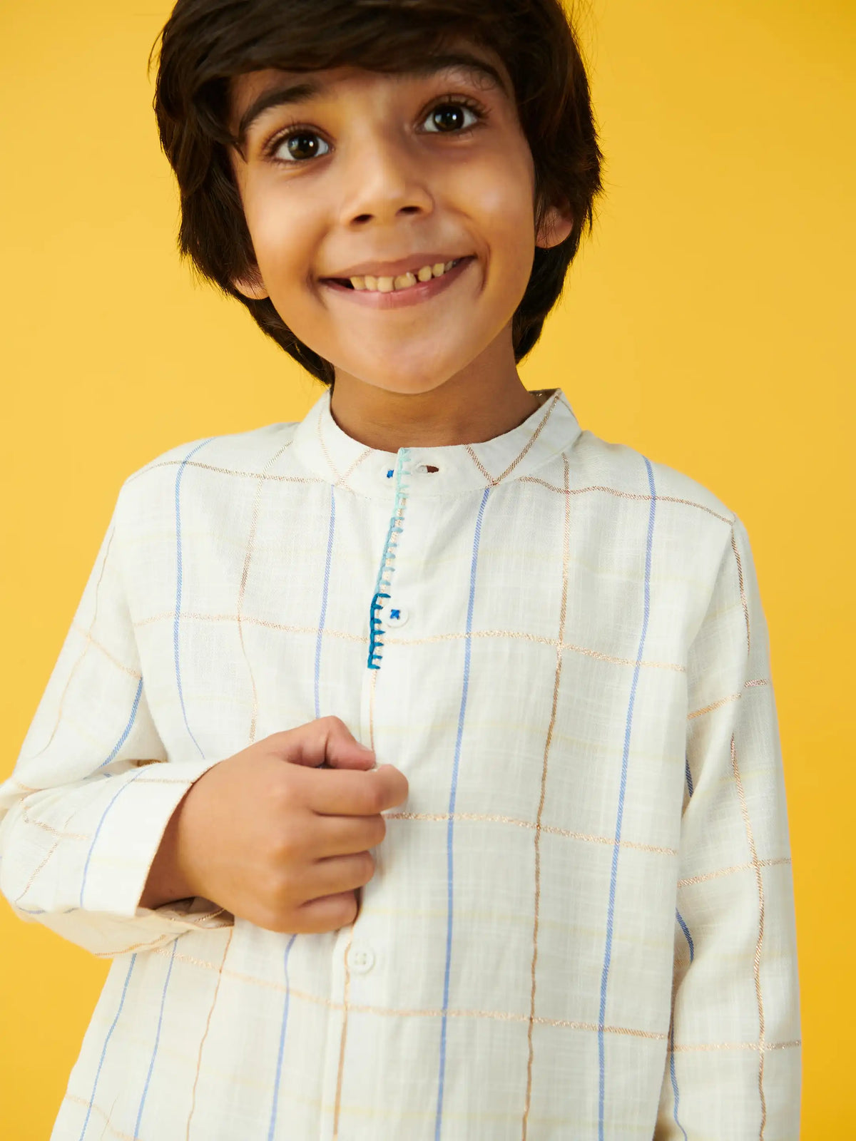 Indigo Short Kurta & Pants Set Somersault