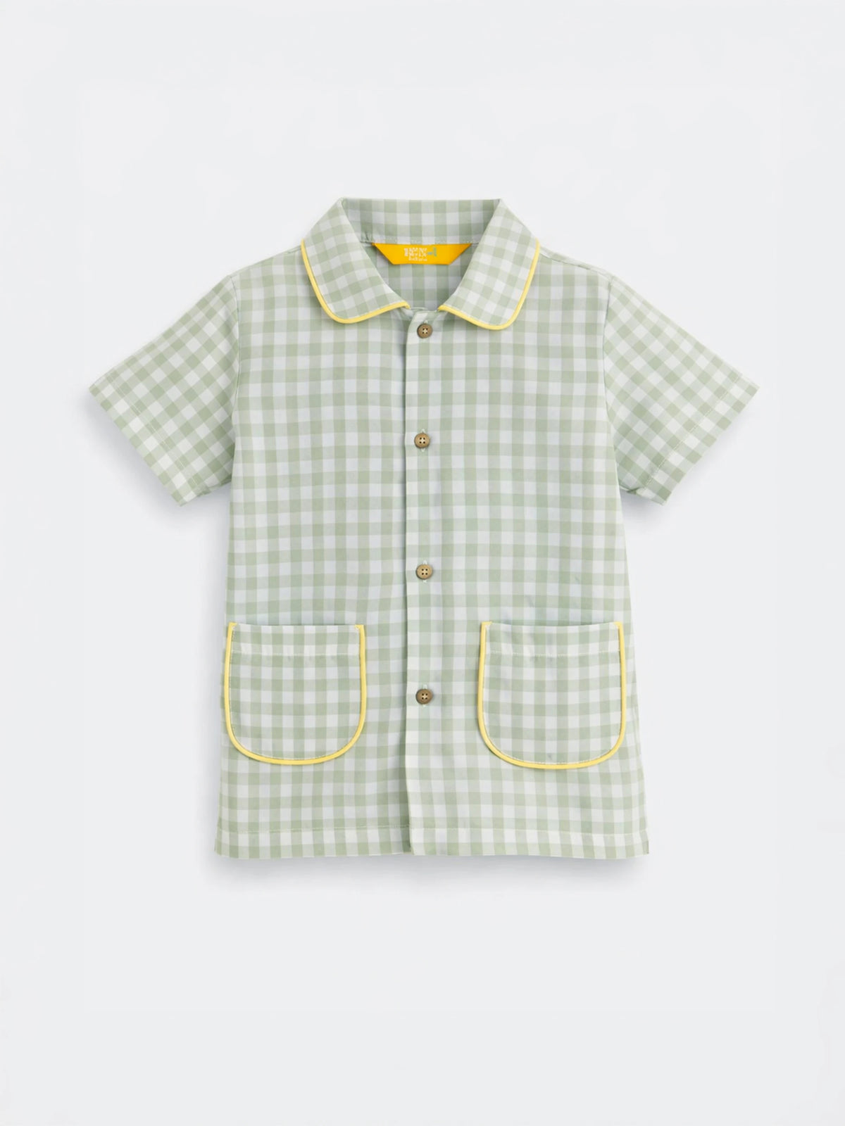 Checkered Green Shirt