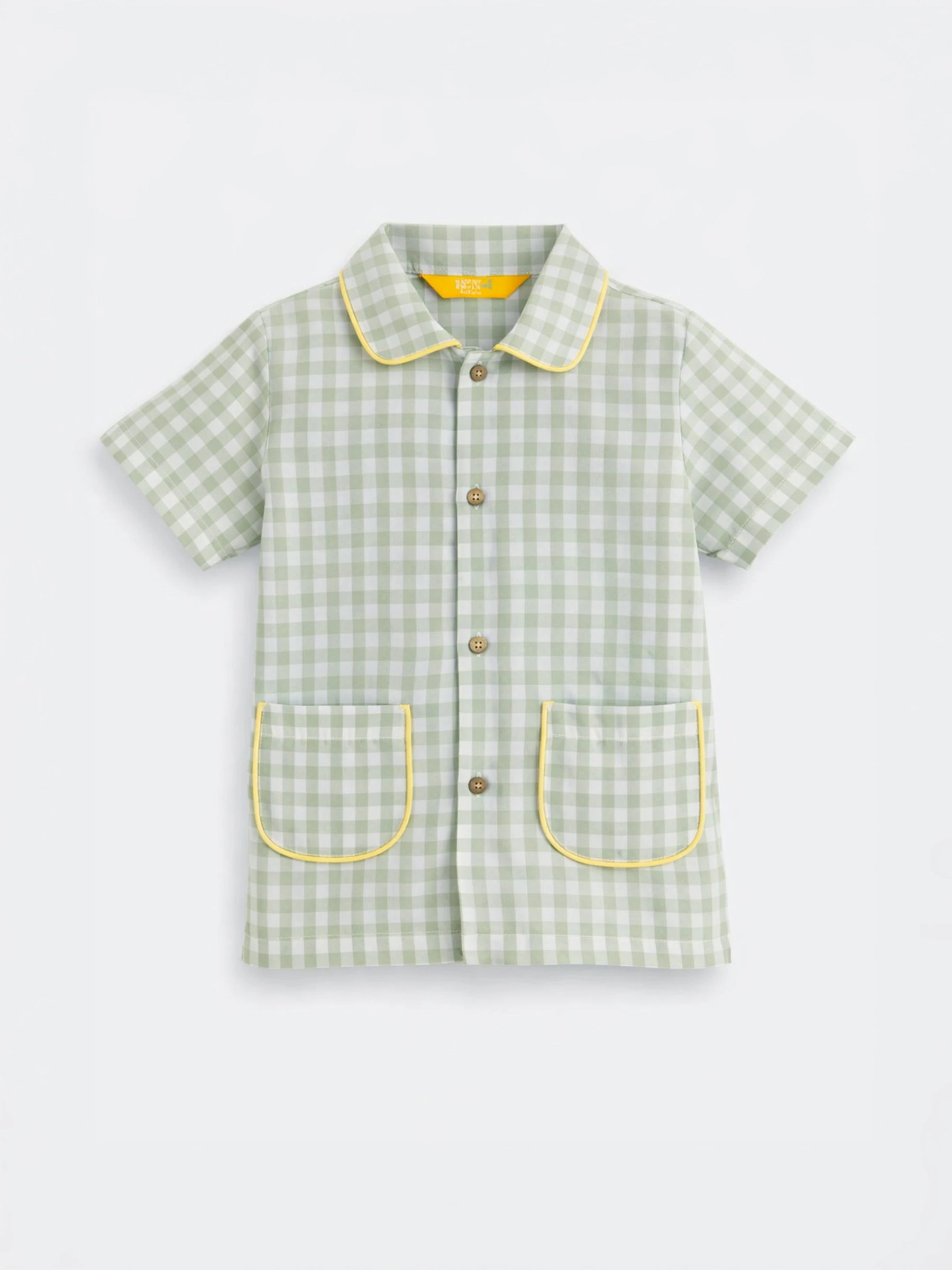 Checkered Green Shirt