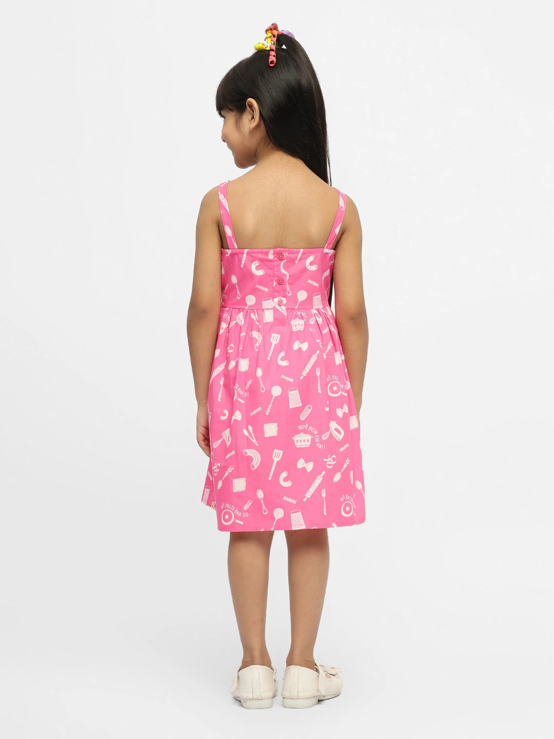Baking Tool Cotton A-Line Dress
