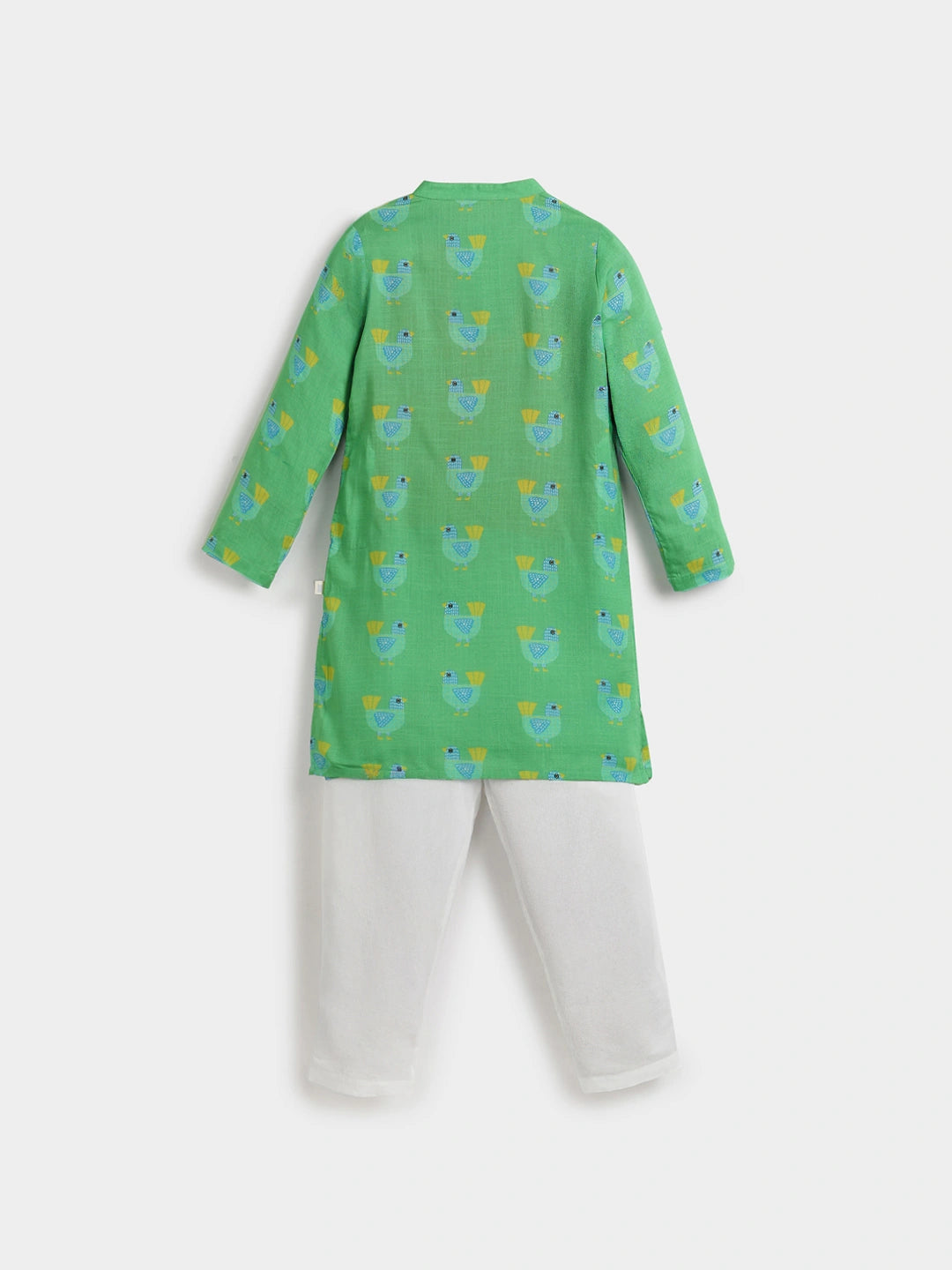Festive Ease Printed Kurta Pajama Set