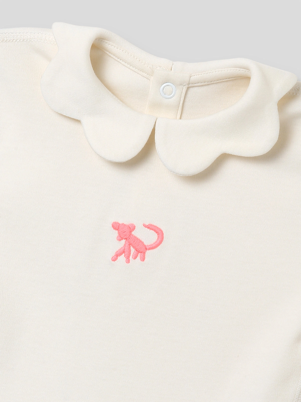 Flower Collar Bodysuit Set of 3 Somersault