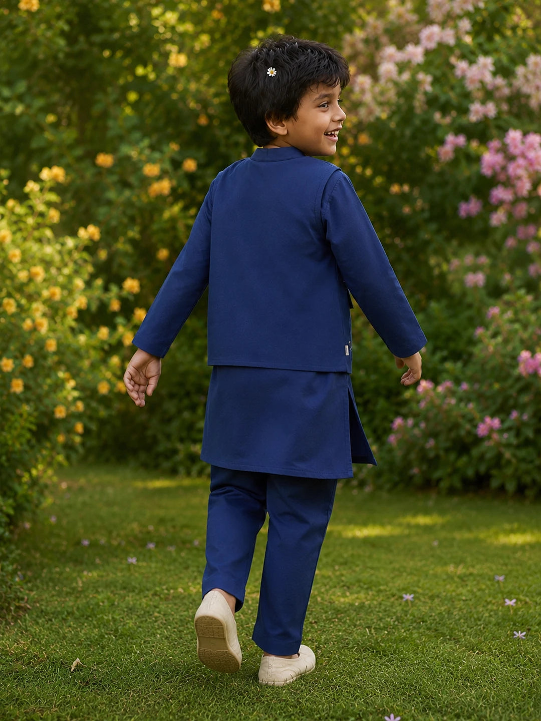Kurta Pajama Jacket Set