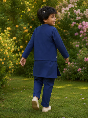 Kurta Pajama Jacket Set