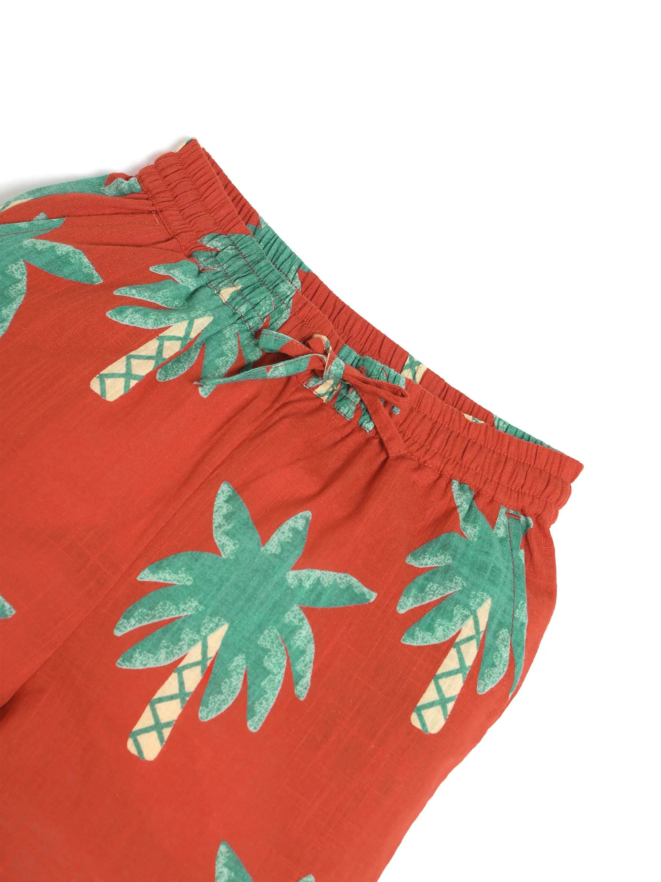 Printed Cotton Shorts
