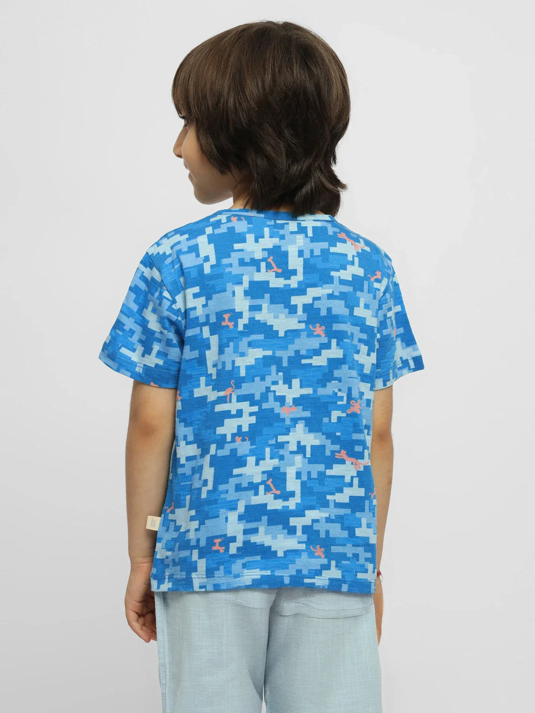 Happy Camouflage Cotton Tee