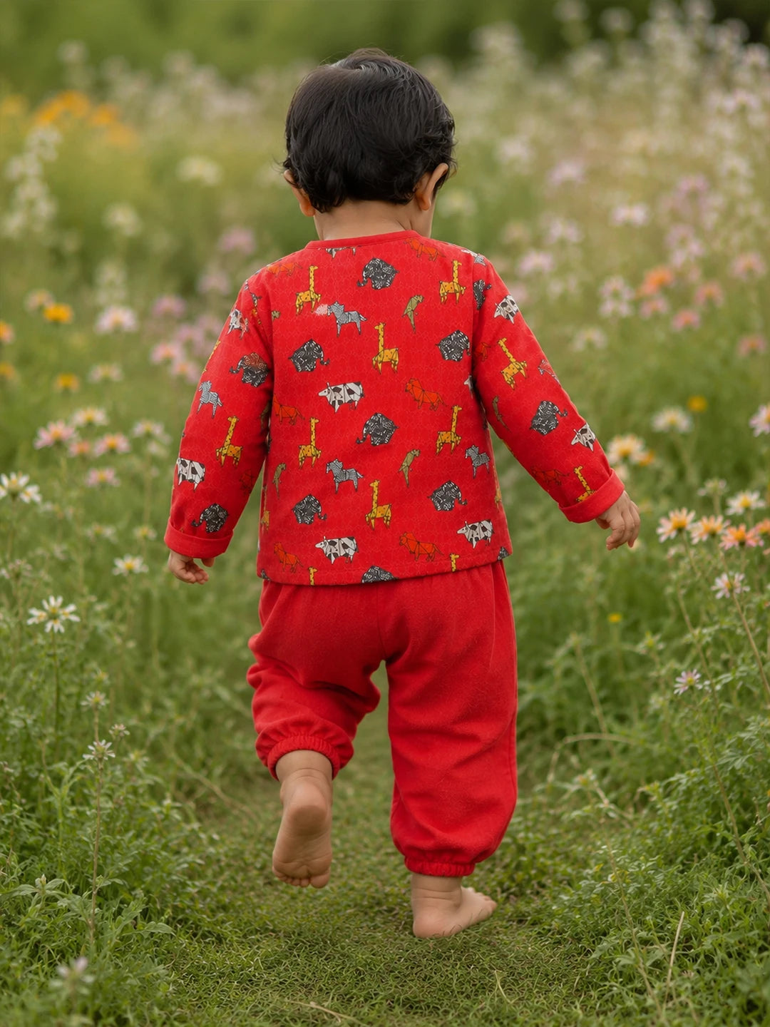 Printed Animal Kurta Set