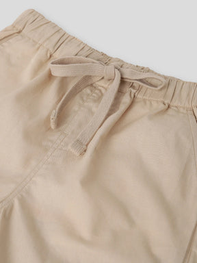 Khaki Shorts With Pocket
