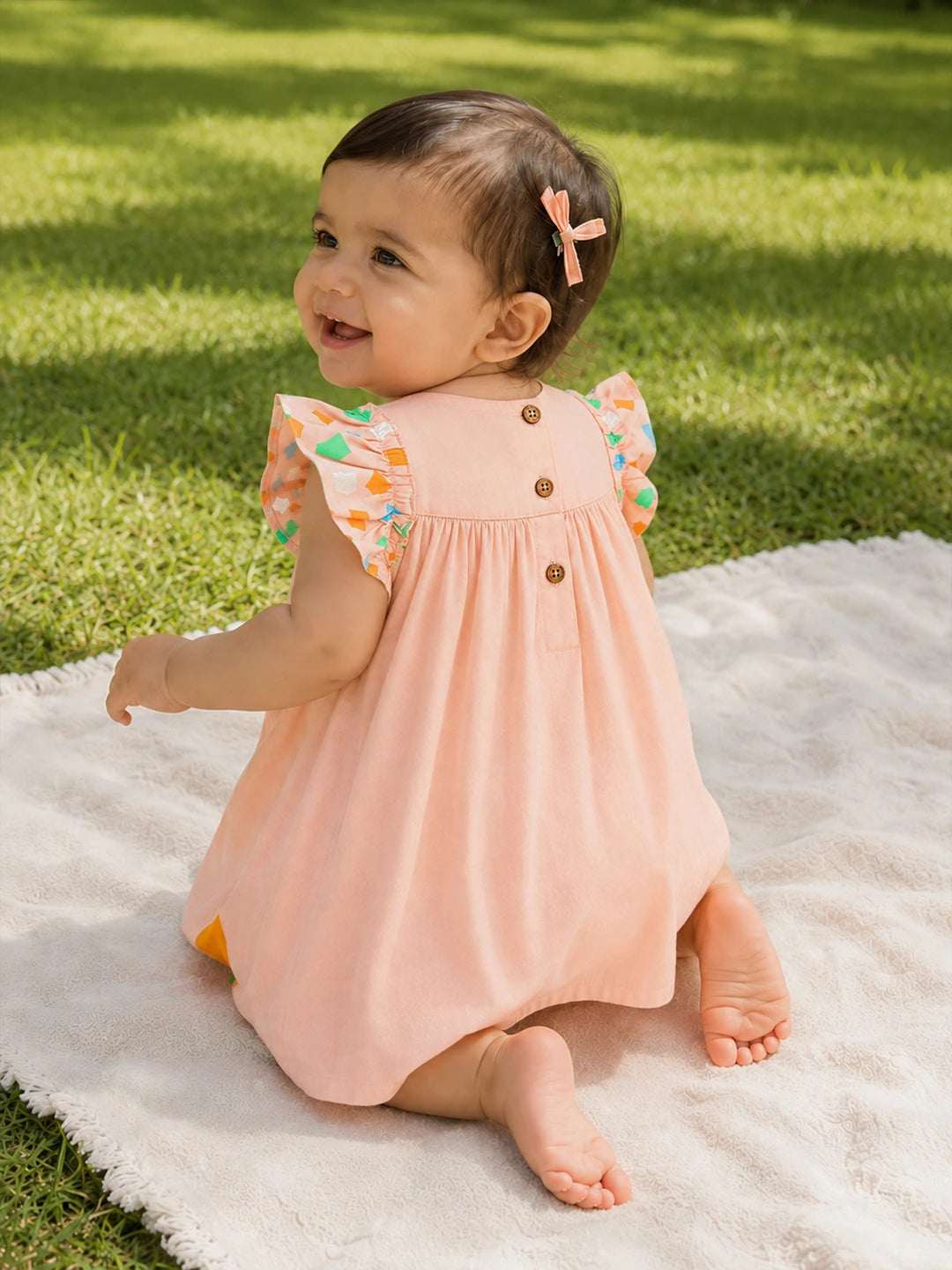 Printed Mango Dress