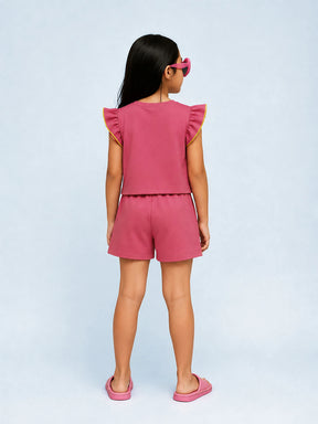 Flutter Sleeves & Shorts Set