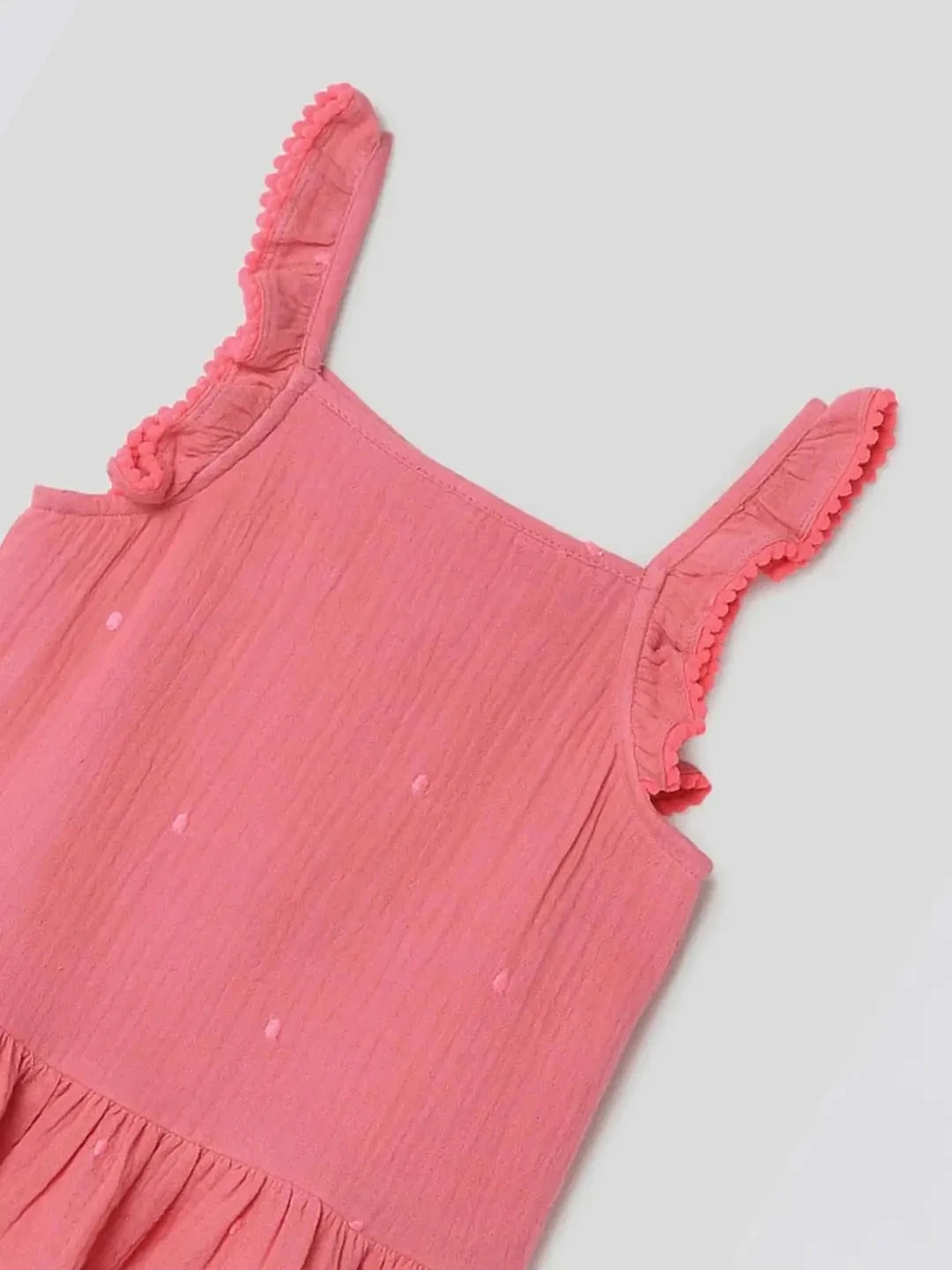 Coral Breeze Peplum Top