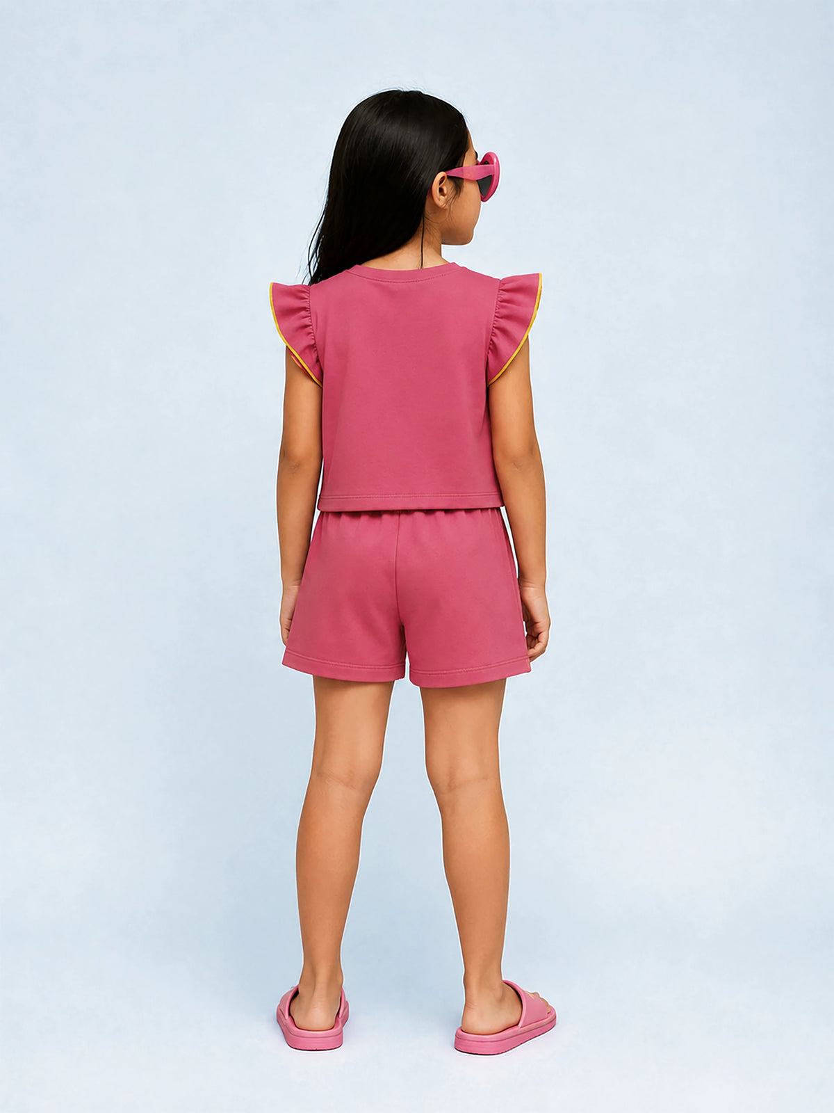 Flutter Sleeves & Shorts Set