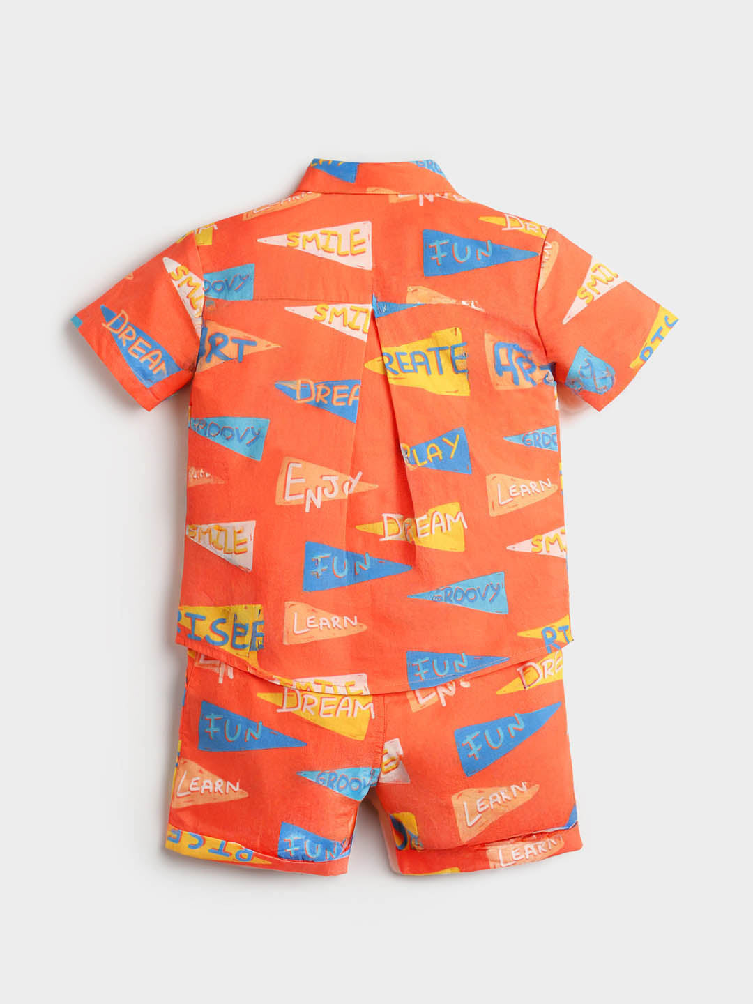 Cotton Shirt & Bermuda Set
