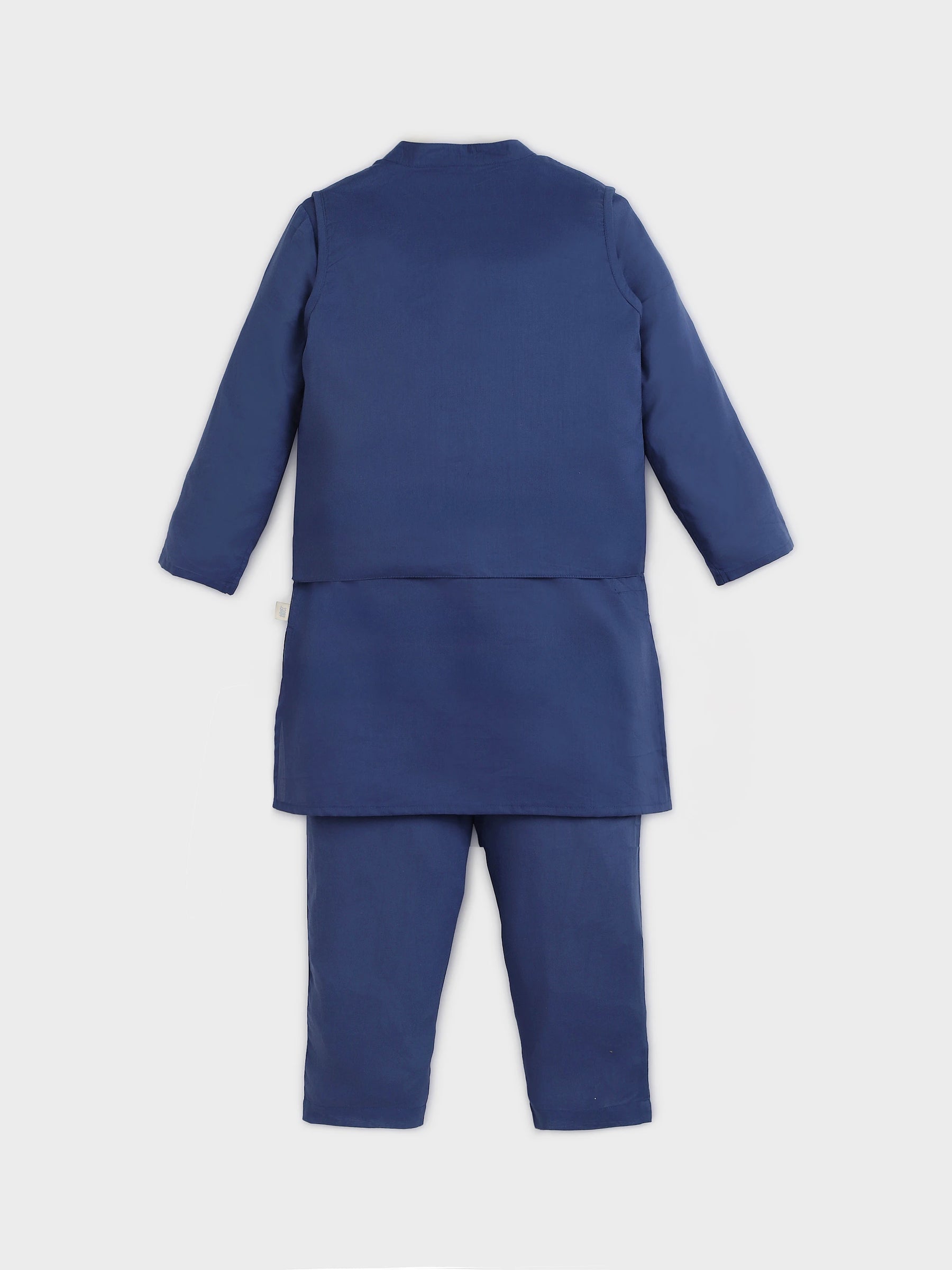 Embroidered Reversible Jacket Set