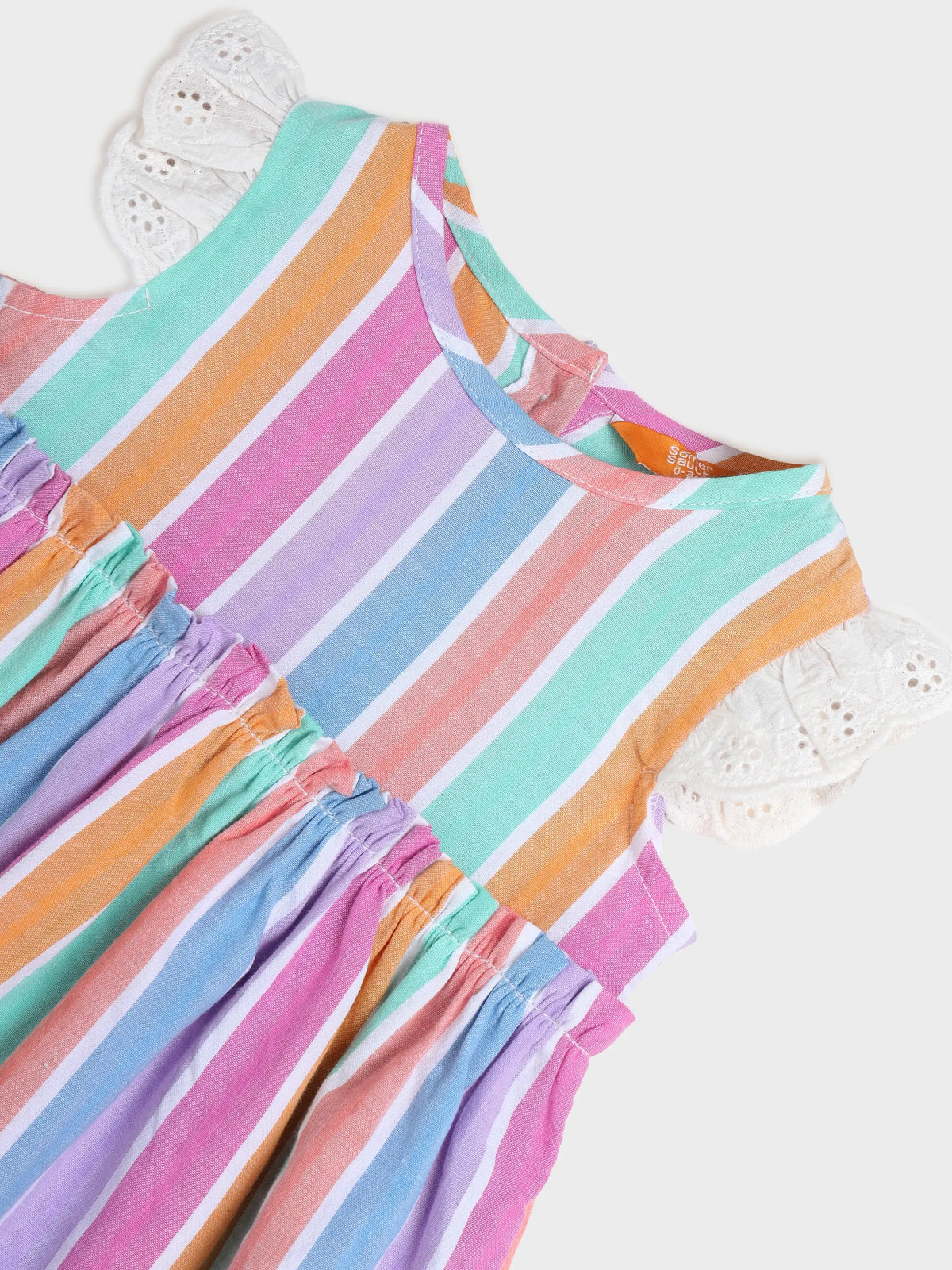 Rainbow A-line Dress