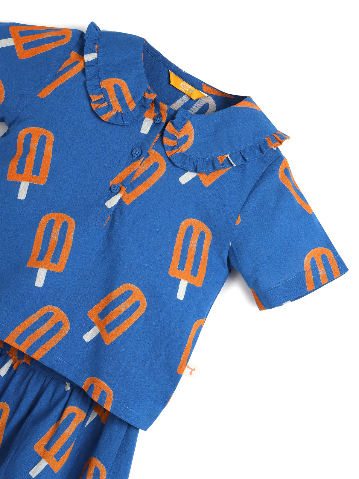 Popsicle Print Top & Skirt Set