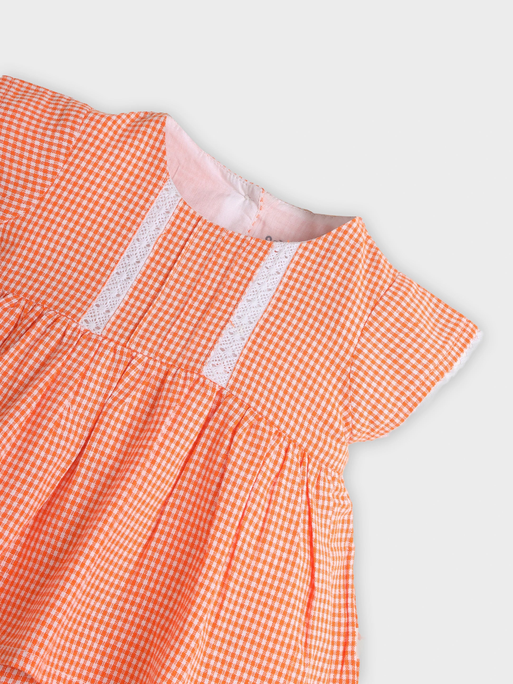 Gingham Dress & Bloomer Set