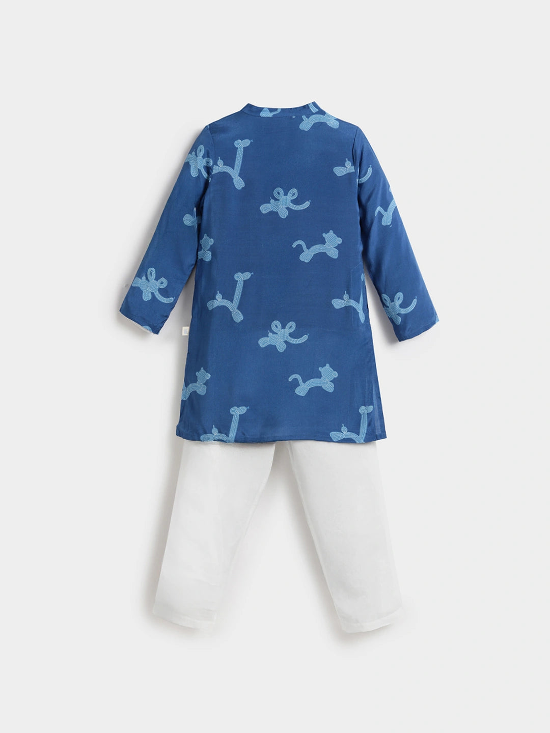 Premium Blue Kurta Pajama Set