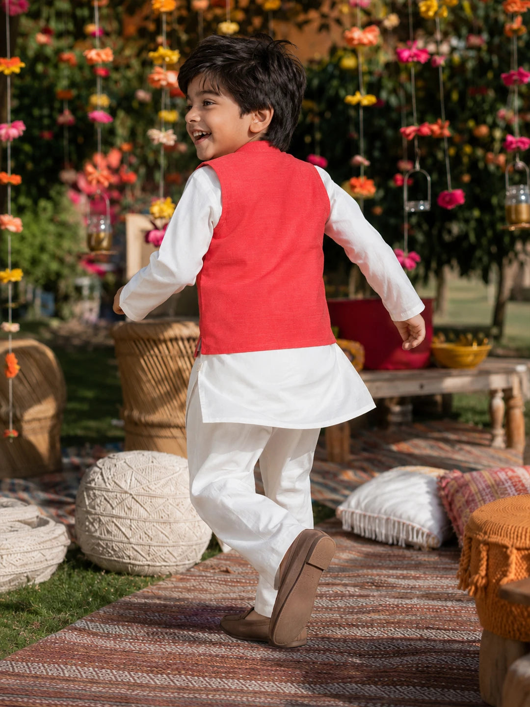 Kurta Pajama Jacket Set