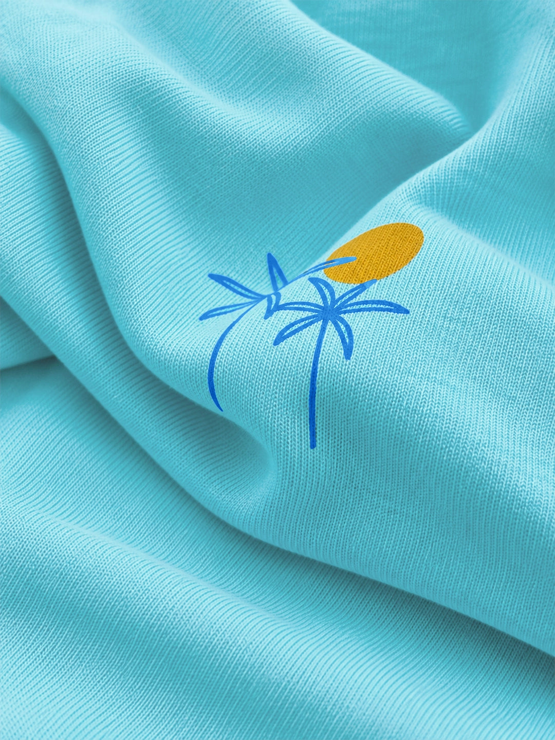 Aqua Blue T-Shirt & Jogger Set