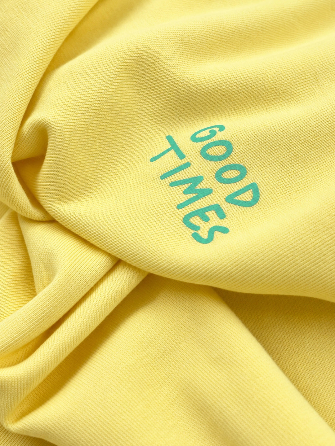Playful Yellow T-Shirt & Shorts Set