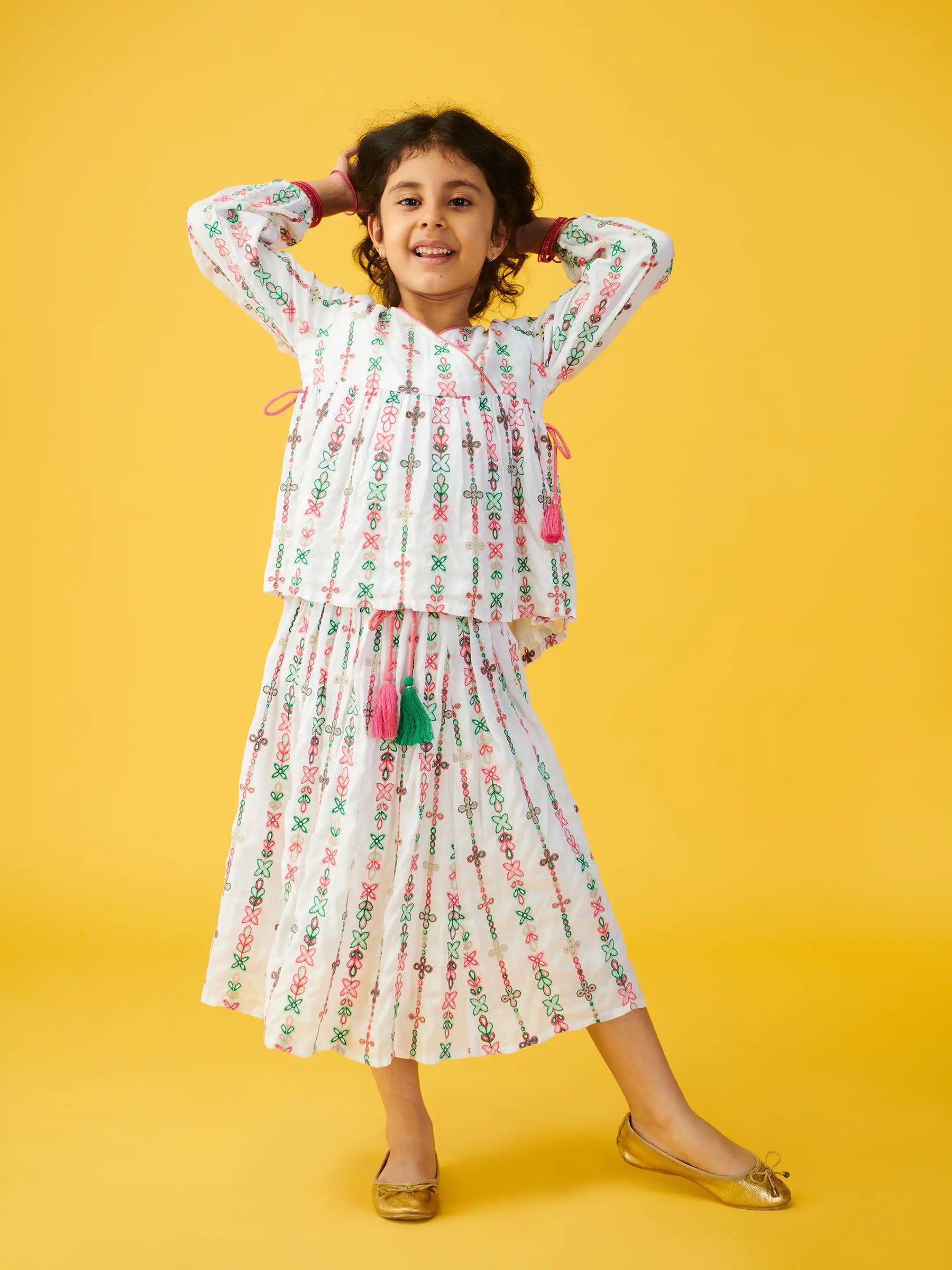 Belaa Tunic & Skirt Set Somersault