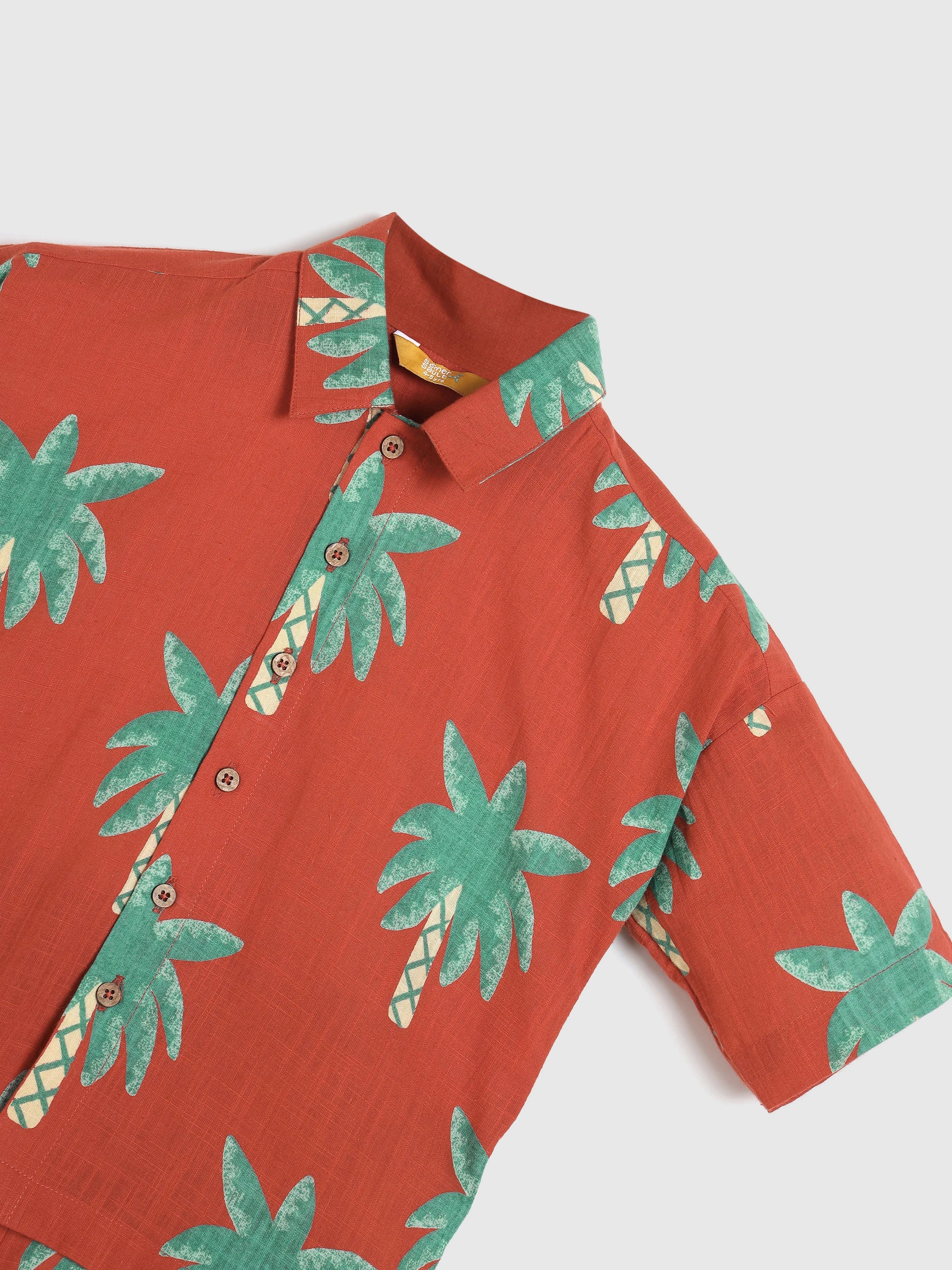 Printed Cotton Shirt
