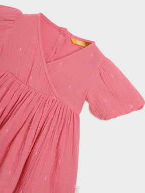 Pink Polka Dress