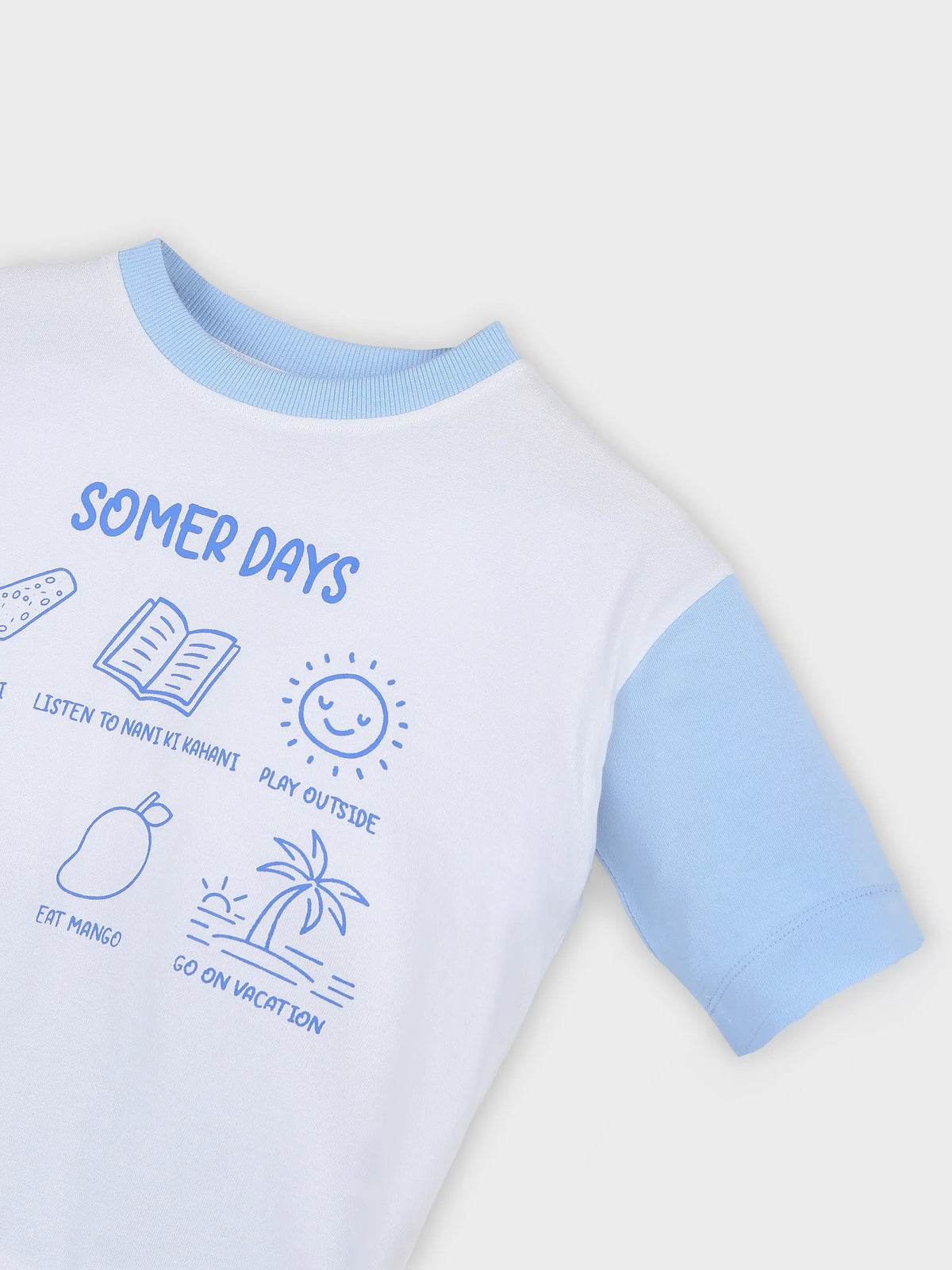 Somers Days T-Shirt & Shorts Set for Boys