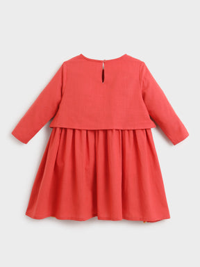 EMBROIDERED DRESS
