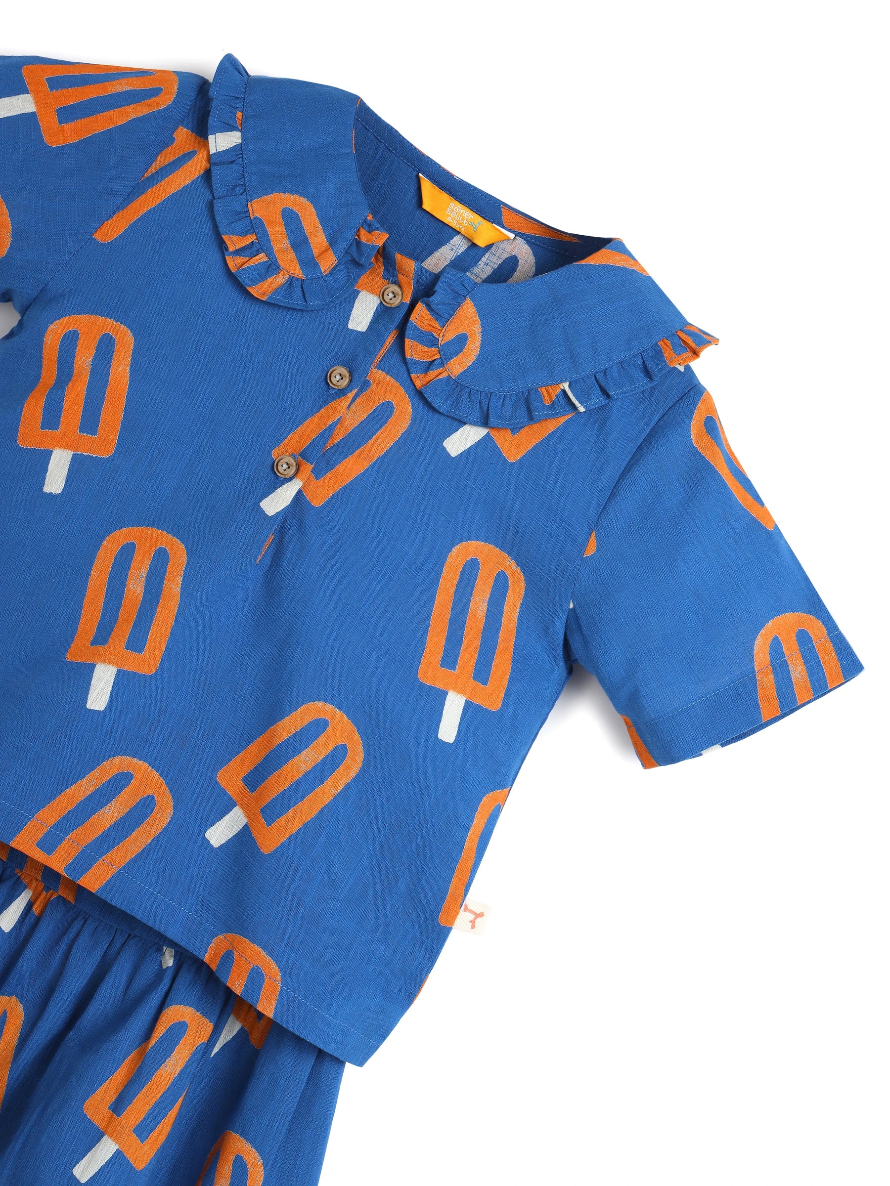 Popsicle Print Top & Skirt Set