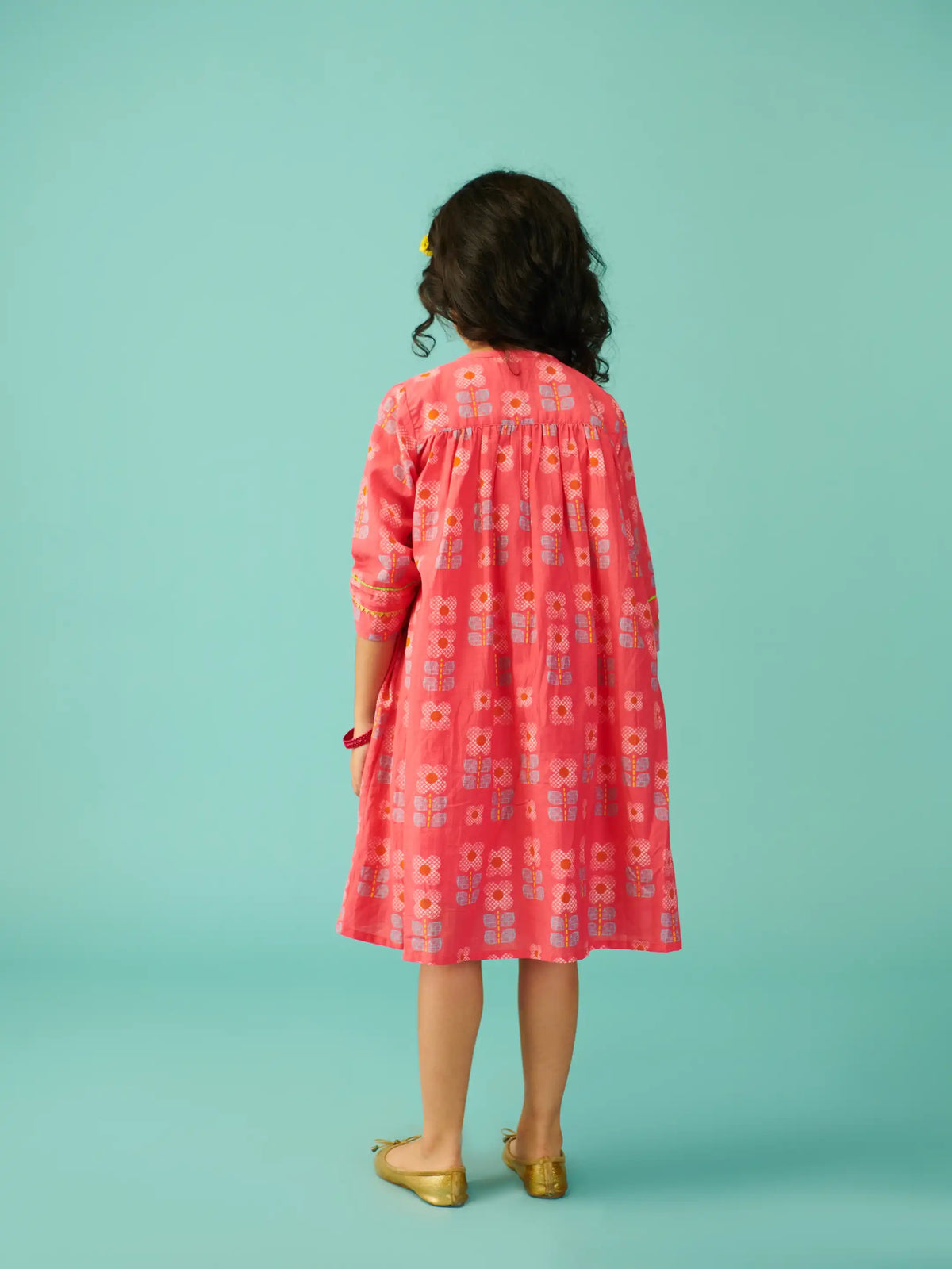 Gulbahaar Dress & Cape Set Somersault