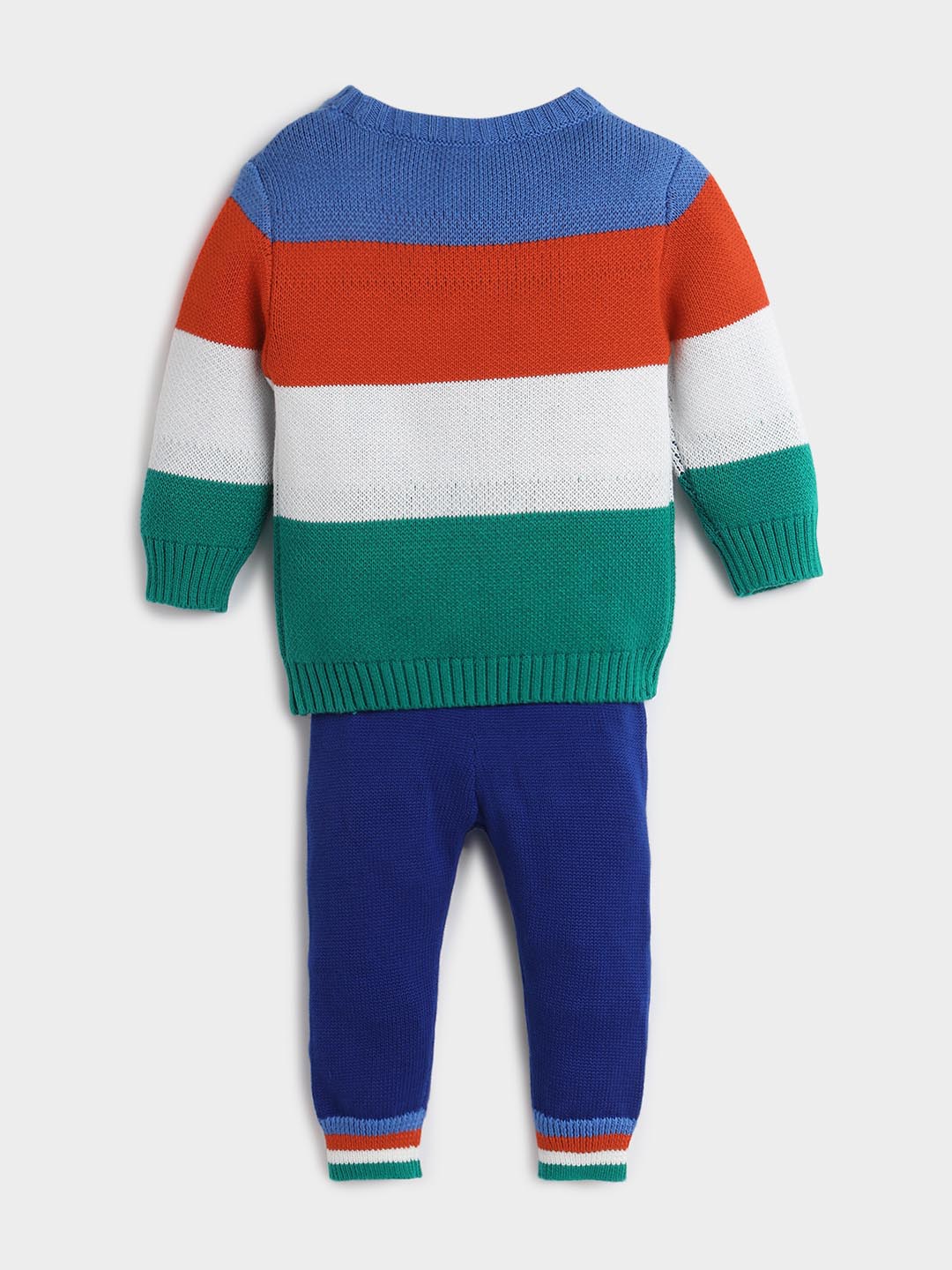 Cotton Sweater & Joggers Set