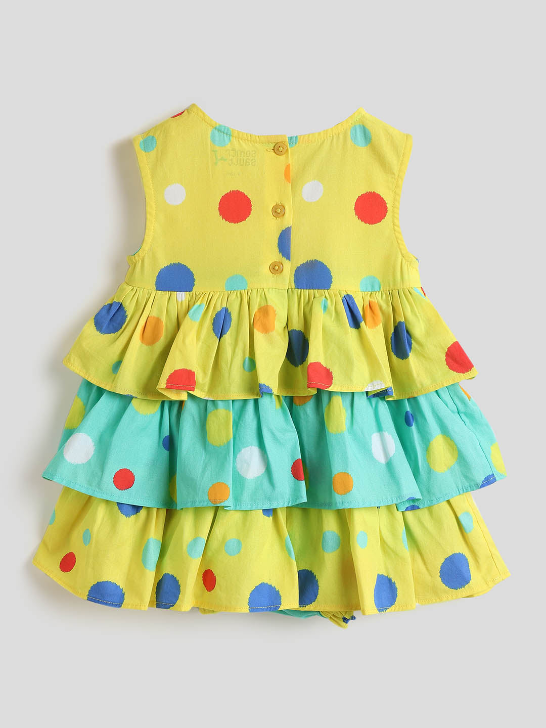 Polka Dot Dress with Bloomer