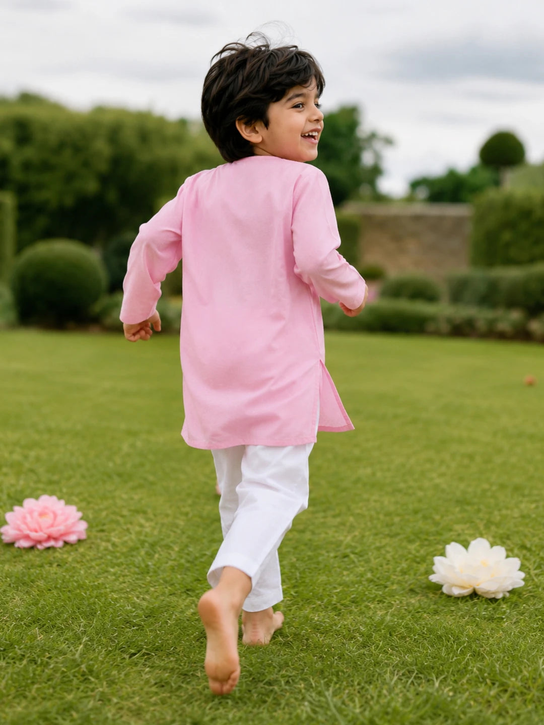 Embroidered Shantoon Kurta Pajama Set