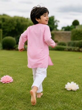 Embroidered Shantoon Kurta Pajama Set