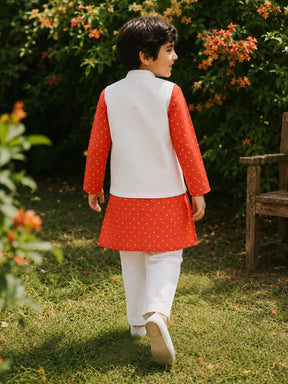 Kurta Pajama Jacket Set