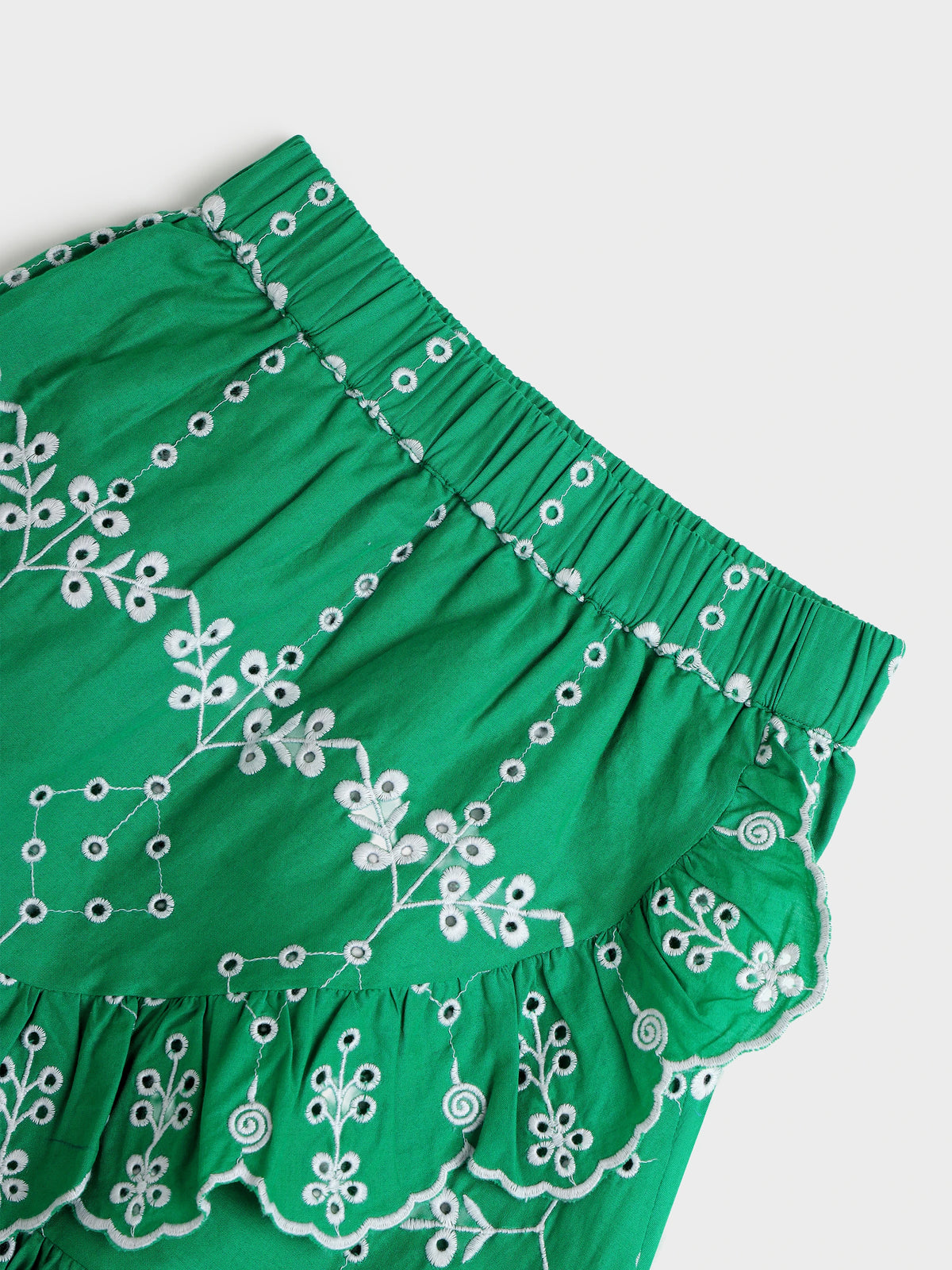 Schiffli Layered Skirt