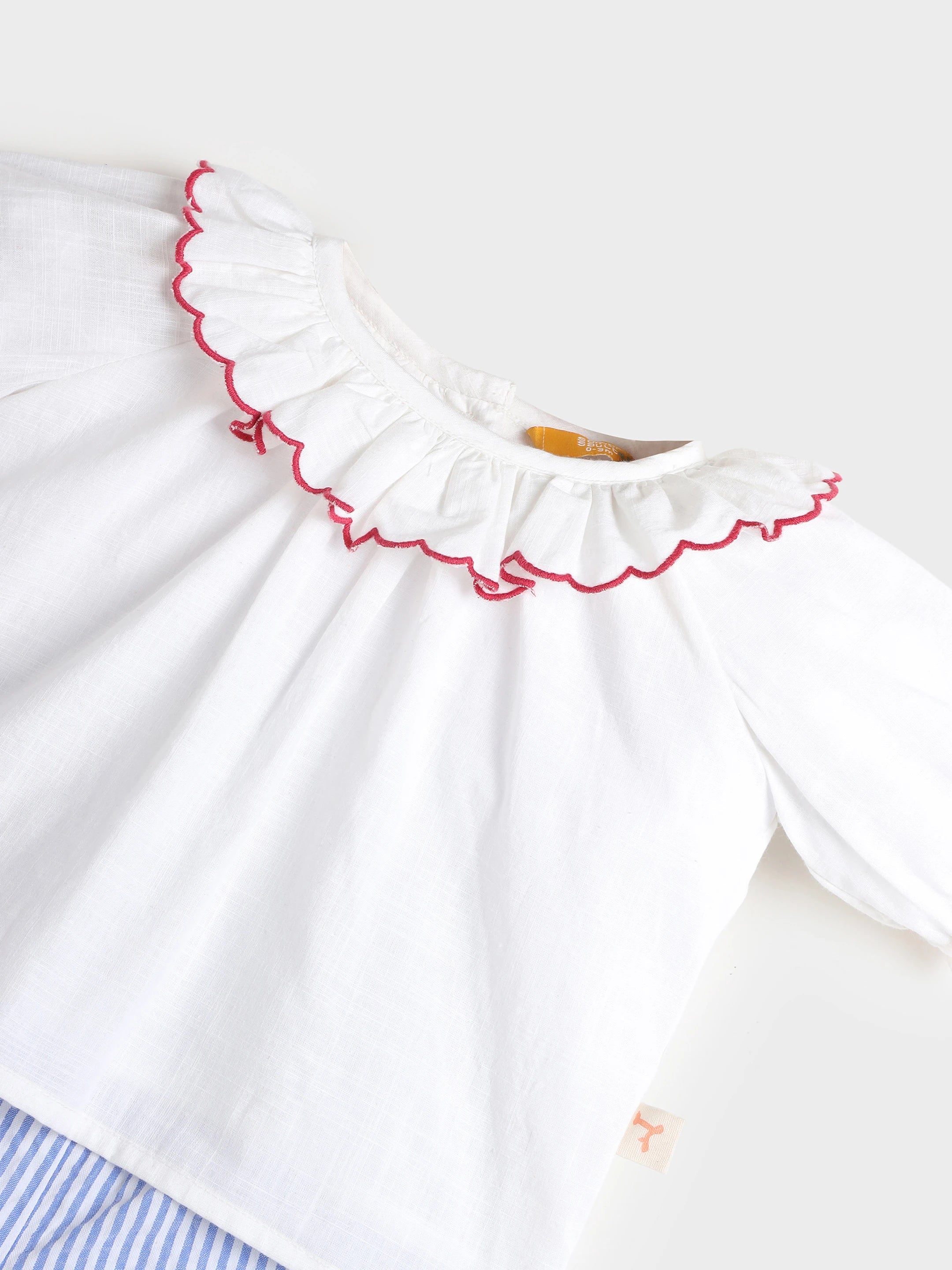 Frill Detail Top