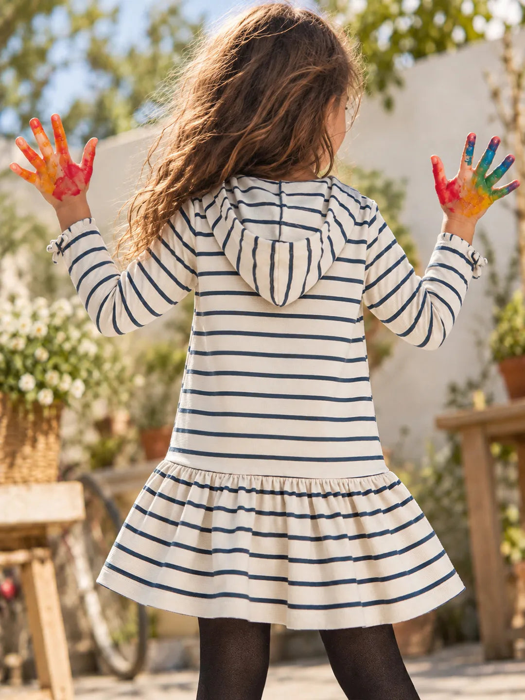 Hooded T-Shirt Dress
