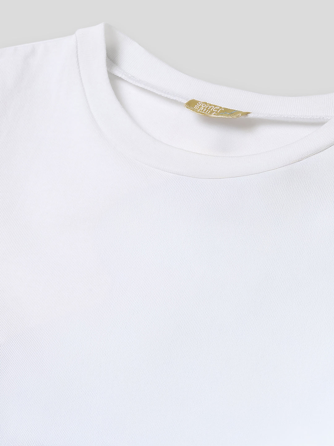 White Cotton T-shirt