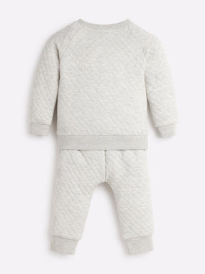 Little Masters Quilted Sweat & Joggers Set