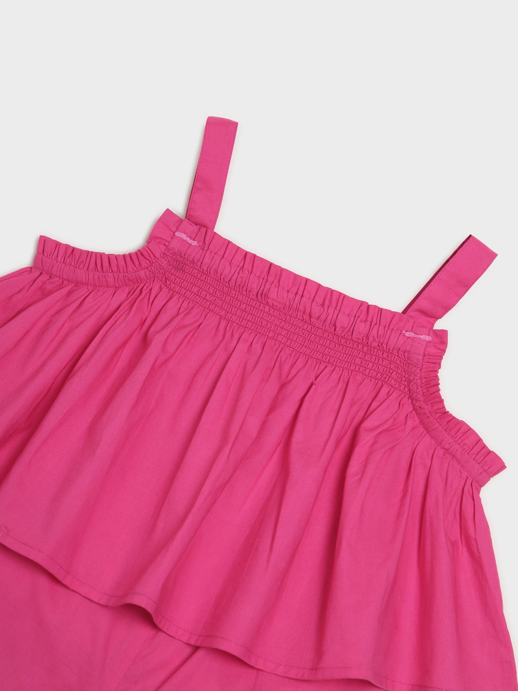 Berry Pop Frill Top